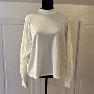 Zara Blouse Puff Sleeve